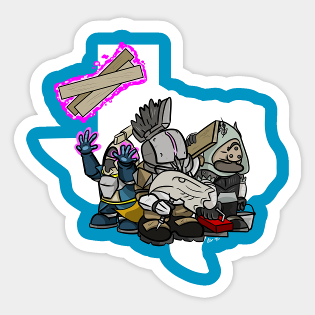 Destiny: Houston Strong Sticker by MadAlex